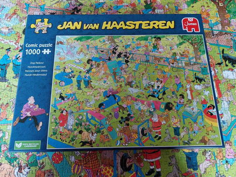 Jan van Haasteren puzzel Hondenparcours 1000 stukjes. - 7