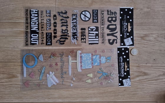 Glitter stickers van me and my big ideas verschillende thema's - 0