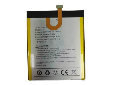 New battery A3 3300mAh/12.705Wh 3.85V for Umidigi PHONE - 0