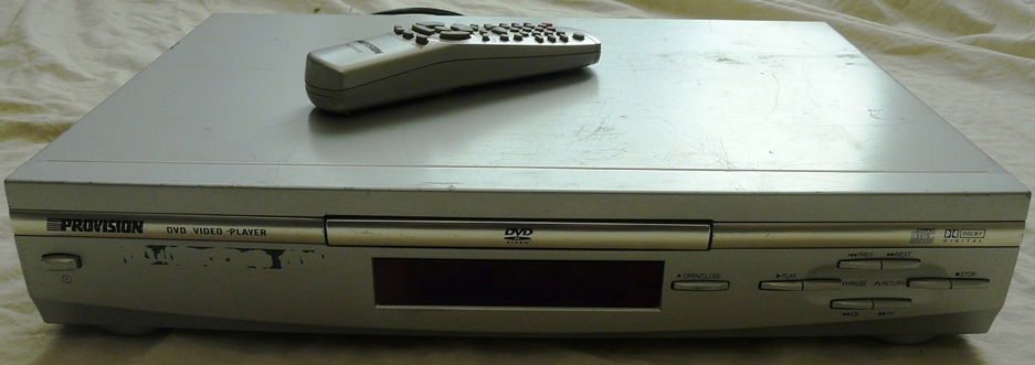 DVD Video Player, type: PRDVD2166, Merk: Provision, met Afstandsbediening. - 0