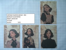 vintage plaatjes serie 7 ( 8 verschillende sets )