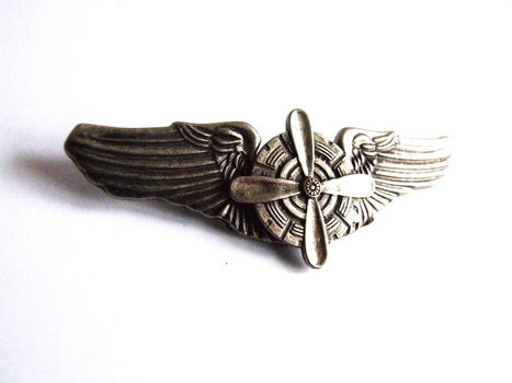 Embleem,Badge,Wing,US,Airforce,Flight,Engineer,WWII - 0