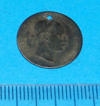 Oostenrijk - 10 kreuzer 1869 - zilver - gaatje - 1