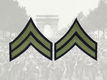 Embleem,Patch,Set,Rang,US,Army,WWII,Korporaal - 0 - Thumbnail