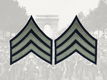 Embleem,Patch,Set,Rang,US,Army,WWII,Sergeant - 0 - Thumbnail