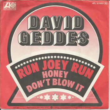 David Geddes – Run Joey Run (1975) - 0