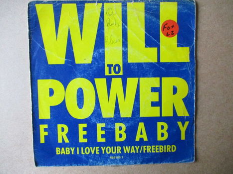 s5334 will to power - baby i love your way/free bird - 0
