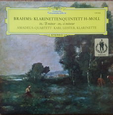 LP - Brahms - Klarinettenquinter - Karl Leister