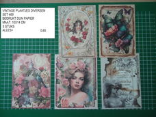 vintage plaatjes diversen 469 - laatste set - eenmalig