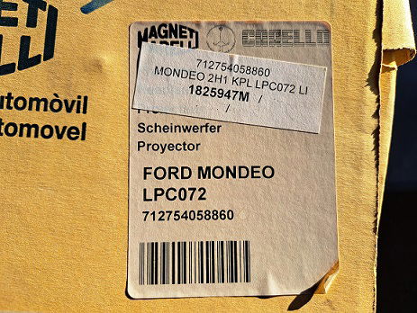 Ford Mondeo MK1 Koplamp Magneti Marelli LPC072 712754058860 Links - 4