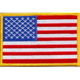 Embleem,Patch,Vlag,US,Army,WWII,Gele,Border - 0 - Thumbnail