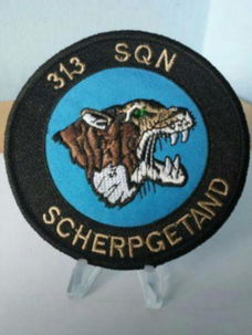 Patch,Embleem,KLU,SQN,313,Scherp,Getand