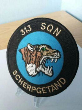 Patch,Embleem,KLU,SQN,313,Scherp,Getand - 1