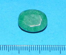 Smaragd GMB - ovaal geslepen - 14,6x11mm