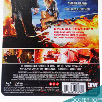 DVD Blu-Ray | Drive Angry 2D/3D | Nicolas Case | Amber Heard | Steelbook - 4