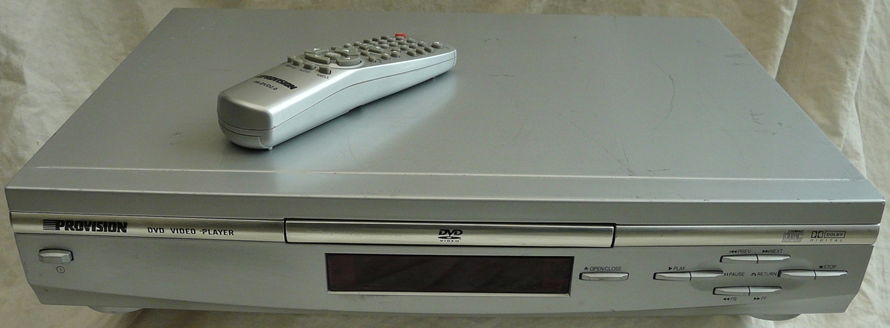 DVD Video Player, type: PRDVD2166, Merk: Provision, met Afstandsbediening. - 0