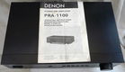 Stereo Pre Amplifier, type: PRA 1100, Merk: Denon, met Handleiding. - 1 - Thumbnail