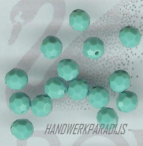 Swarovski 5000 Turquoise 6mm 25 Stuk - 0