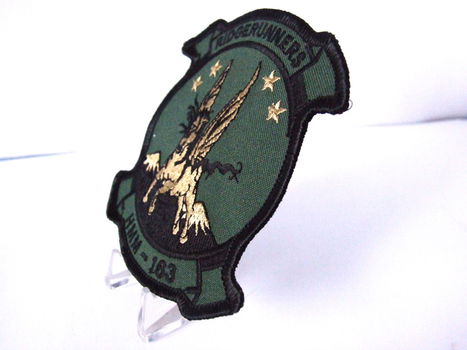 Embleem,Patch,USMC,HMM,163,Ridge,Runners - 1