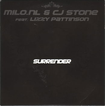 Milo NL & CJ Stone Feat. Lizzy Pattinson – Surrender (4 Track CDSingle) Nieuw - 0