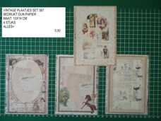 vintage plaatjes 367 - eenmalig - ½ prijs - laatste set