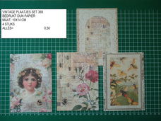 vintage plaatjes 369 - ½ prijs - eenmalig - laatste set