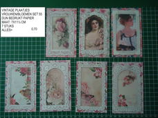 vintage plaatjes 55 - ½ prijs - laatste set - eenmalig