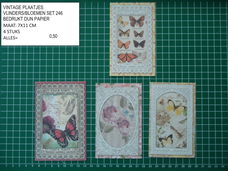 vintage plaatjes 246 - ½ prijs - laatste set - eenmalig