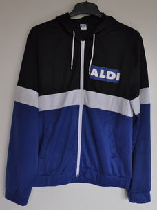 Aldi trainingsjas met capuchon maat Xl