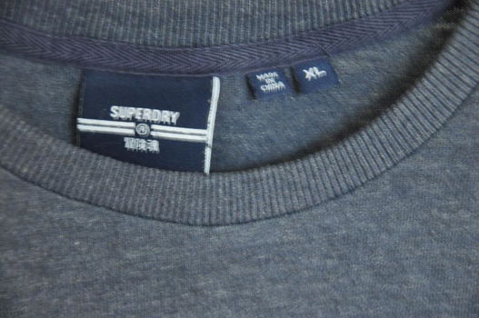 SuperDry t-shirt blauw XL - 2