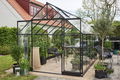 Tuinkas QUBE 816 Zwart: 261 x 508 x 246 cm (b x d x h) - 2 - Thumbnail