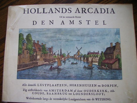 oud boekje hollands arcadia den amstel - 0