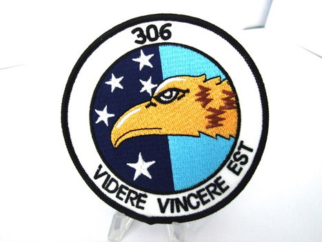 Embleem,Patch,KLU,306,TFTS,Videre,Vincere,Est - 0