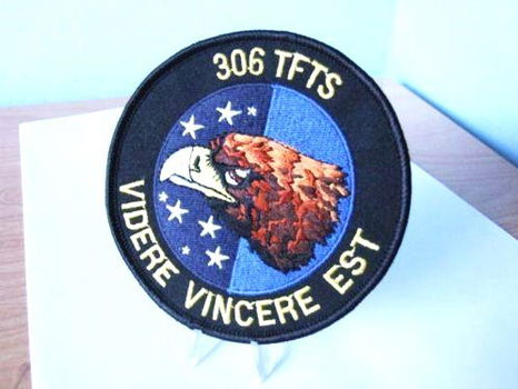 Embleem,Patch,KLU,306,TFTS,Videre,Vincere,Est,II - 0