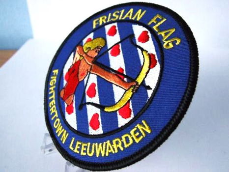 Embleem,Patch,KLU,Frisian,Flag,Fightertown,Leeuwarden - 2