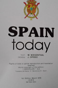 Spain today - over 285 color photographs (Spanje) - 2