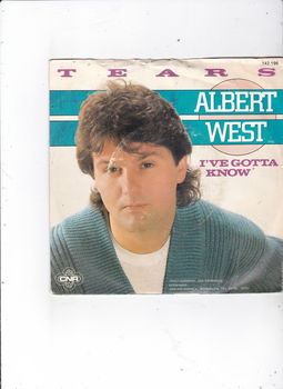 Single Albert West - Tears - 0