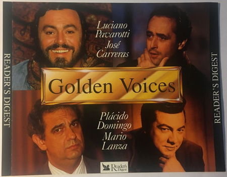 Luciano Pavarotti, Placido Domingo, José Carreras – Golden Voices (3 CD) - 0