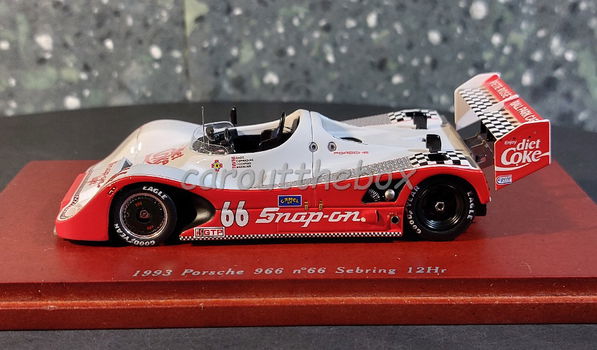 Porsche 966 1993 #66 Sebring 12Hr Coca Cola 1:43 TSM Model TSM013 - 0