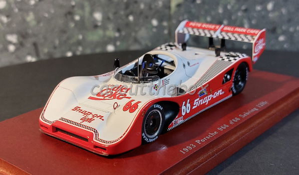 Porsche 966 1993 #66 Sebring 12Hr Coca Cola 1:43 TSM Model TSM013 - 1