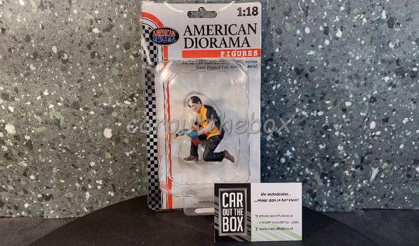 Diorama figuur Detail Masters - Wheel cleaning 1:18 Amer. diorama AD522 - 5