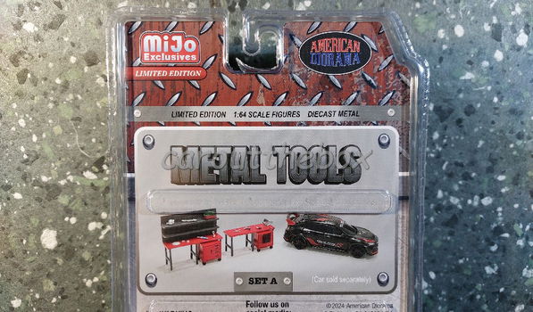 Diorama figuur Metal Tools #1 1:64 Amer. diorama AD525 - 2