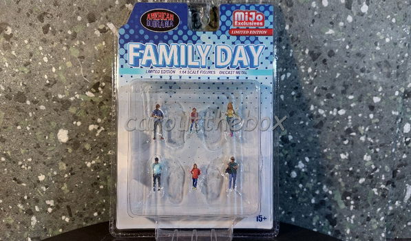 Diorama figuur Family Day 1:64 Amer. diorama AD526 - 0