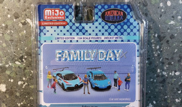 Diorama figuur Family Day 1:64 Amer. diorama AD526 - 2