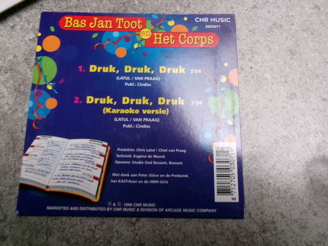 Bas Jan Toot en Het Corps : Druk, Druk, Druk - 1