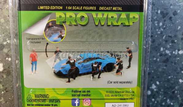 Diorama figuur Pro Wrap 1:64 Amer. diorama AD529 - 2