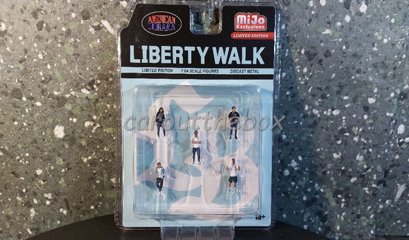 Diorama figuur Liberty Walk 1:64 Amer. diorama AD531 - 0