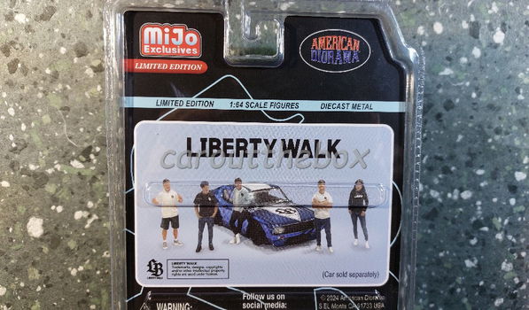 Diorama figuur Liberty Walk 1:64 Amer. diorama AD531 - 2