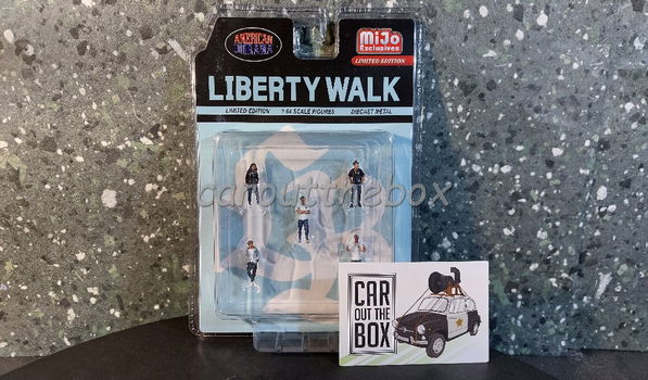 Diorama figuur Liberty Walk 1:64 Amer. diorama AD531 - 3