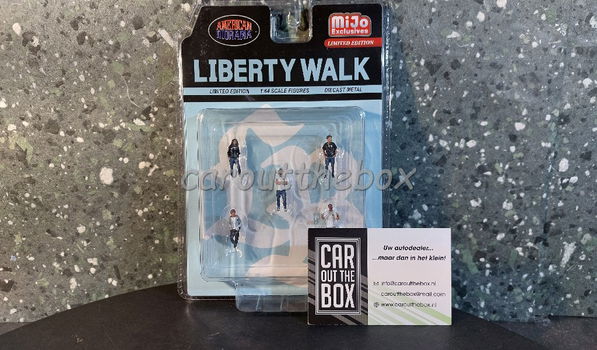 Diorama figuur Liberty Walk 1:64 Amer. diorama AD531 - 4